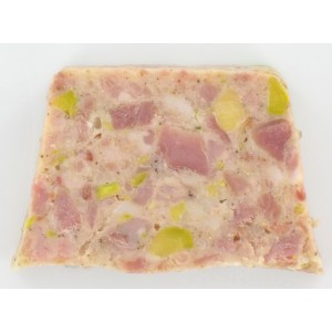 Pheasant terrine with pistachios