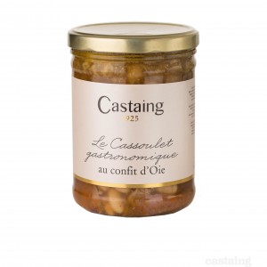 Cassoulet gastronomique au confit d'oie