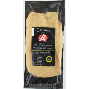 Foie gras de canard sous vide  LABEL ROUGE