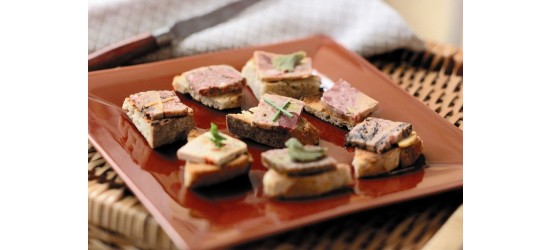 Rillettes, terrines, pâtés, mousses and purées