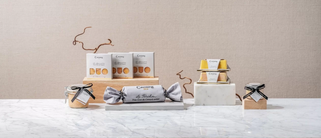 Packaging produits maison Castaing